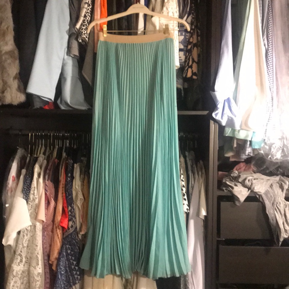 BGBG Green Maxi Skirt